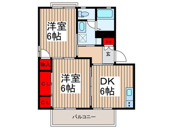 セピアコートの物件間取画像